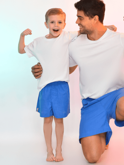 CONJUNTO BOXER + CAMISETA BRANCA