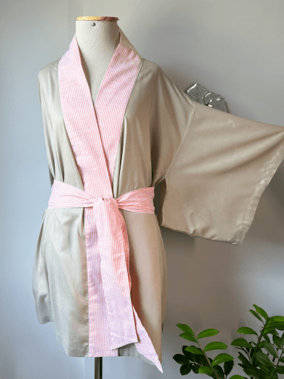 KIMONO AREIA + COMBINAÇÃO