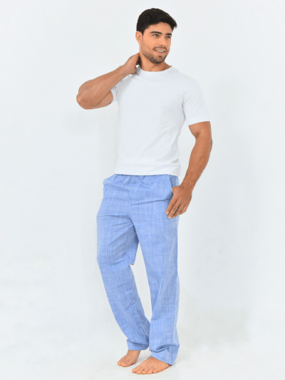 CONJUNTO CAMISETA + CALÇA AZUL JEANS